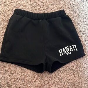 Black Hawaii Women's Shorts
